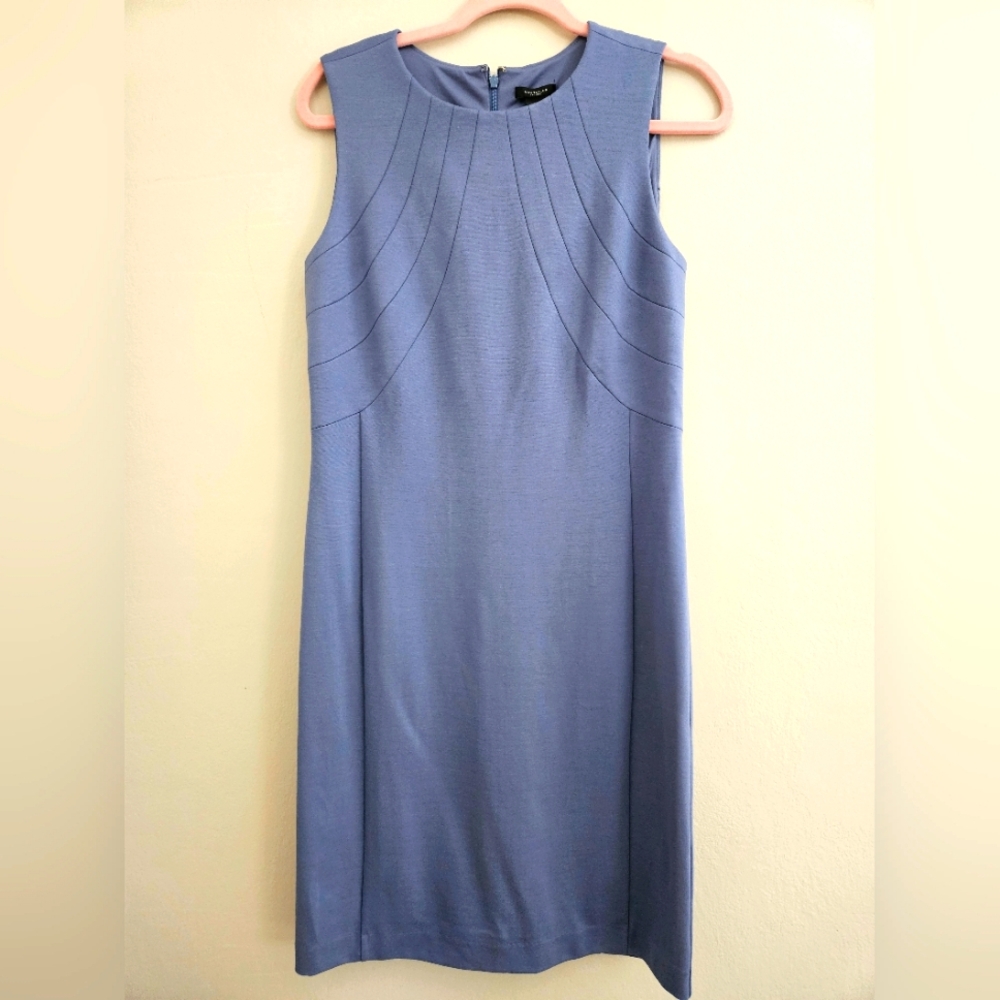 Ann Taylor Factory Blue Midi Dress